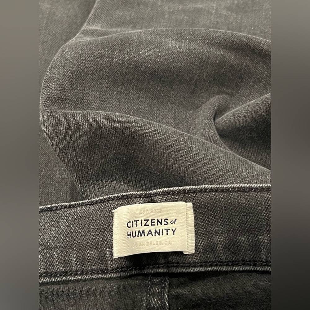 CITIZEN OF HUMANITY Womens Jeans Charcoal Wash Skinny ROCKET ANKLE Size 29 - Picture 8 of 14